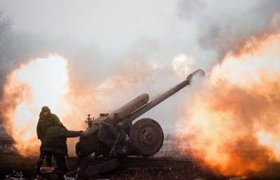 Армия Украины нанесла артиллерийский удар по ЛНР