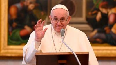 Папа римский Франциск призвал к миру в Сирии и на Украине