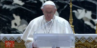 Католическая Пасха 2021 – Послание Папы Франциска сегодня 4 апреля – видео - ТЕЛЕГРАФ