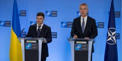 Зеленский поздравил НАТО с годовщиной создания и напомнил, о стремлении Украины вступить в Альянс