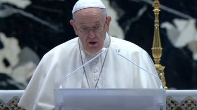 Папа Римский в пасхальном послании упомянул Донбасс и Карабах