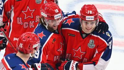 ЦСКА во второй раз обыграл СКА в финале Западной конференции КХЛ