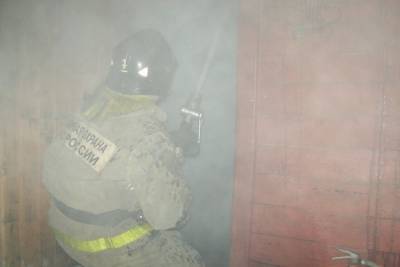 Под утро в Иванове 15 пожарных тушили загоревшуюся баню