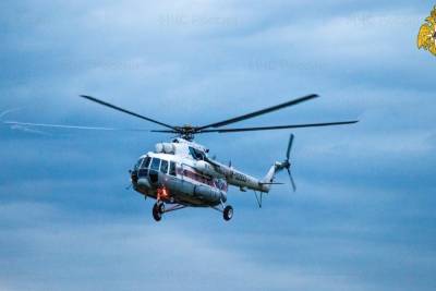 Пациенту одной из больниц Тверской области оказали помощь прилетевшие на вертолёте врачи