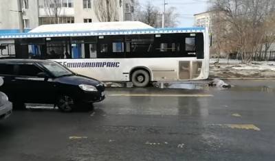 В Уфе автобус насмерть раздавил человека на глазах пассажиров
