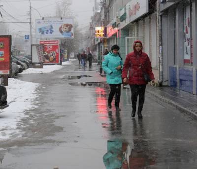 На завтра в Новосибирске прогнозируется первый весенний дождь