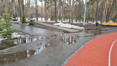 "Причина в грунте": В мэрии Екатеринбурга прокомментировали подтопления в "Зеленой Роще"