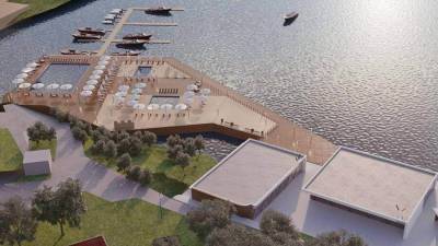Бассейны с подогревом появятся на набережной Северного речного вокзала в июне