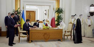 Украина и Катар подписали ряд важных документов и два коммерческих контракта — Зеленский