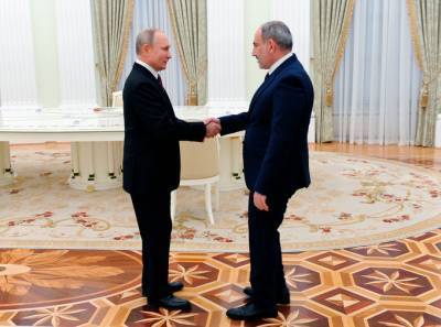 Путин и Пашинян обсудят Карабах и интеграцию