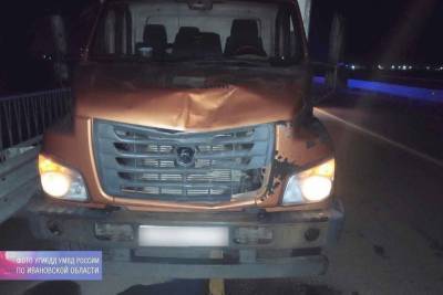 В Ивановской области водитель грузовика насмерть сбил пешехода