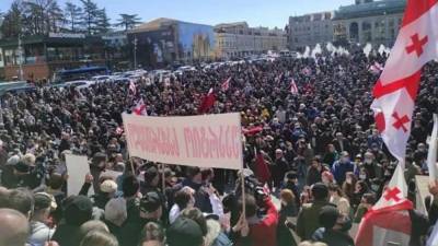 В Грузии проходят экологические акции протеста