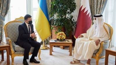 Украина и Катар подписали 13 важных документов ‒ Зеленский