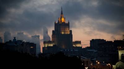 Российский МИД сообщил, что Москва ведет переговоры с Вашингтоном по Украине