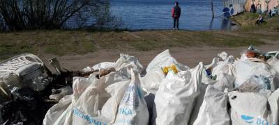 Регоператор не будет вывозить мусор, собранный на субботниках в Карелии
