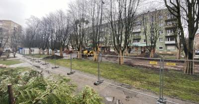 В центре Калининграда приступили к реконструкции сквера на Соммера (фото)
