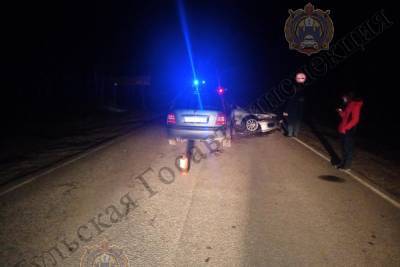 При столкновении двух автомобилей в Суворовском районе есть пострадавший