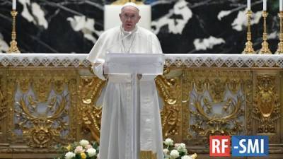 Папа Римский вспомнил об Украине в пасхальном послании
