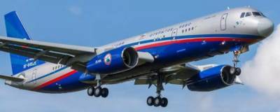 У границы с Украиной был обнаружен российский самолет Ту-214ОН