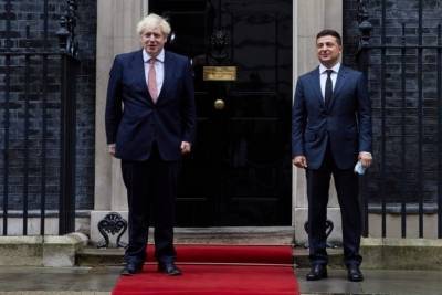 Зеленский сообщил британскому премьеру об обострении в Донбассе