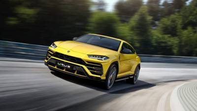 Lamborghini Urus за 20 миллионов рублей попал в ДТП под Сочи