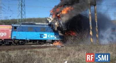 Один человек погиб при столкновении поездов в Чехии