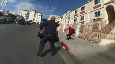 В Калифорнии полицейские застрелили мужчину, бросившего в них молоток