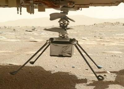 На Марсе установили вертолет-разведчик (ВИДЕО)