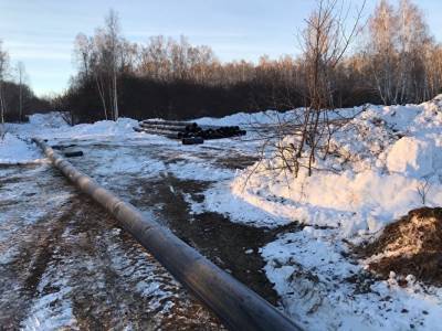 Работы по прокладке водовода через лес в Челябинске могут перерасти в уголовное дело