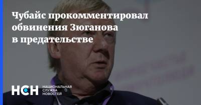 Чубайс прокомментировал обвинения Зюганова в предательстве