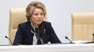 Матвиенко рассказала об ожиданиях от послания Путина Федеральному собранию