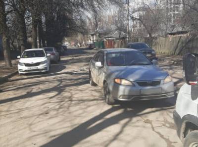В Рязани автомобиль «Дэу Джентра» сбил 9-летнюю девочку
