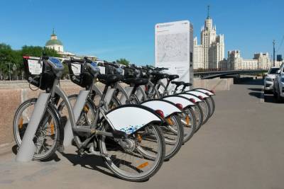 ВТБ раскрыл детали нового сезона велопроката в Москве