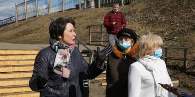 Правозащитница Светлана Разворотнева с активистами оценила доступность городской среды в Печатниках
