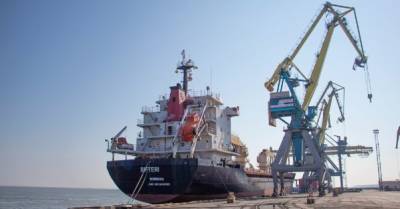 Грузооборот морских портов Украины в первом квартале упал на 20%