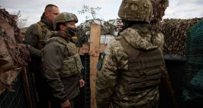 Зеленский назвал вступление Украины в НАТО единственным шансом завершить войну на Донбассе