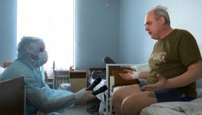 "В любой момент может всё закончится": в Одессе пациенты с ковидом рассказали о пережитом, видео
