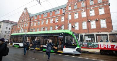 В Калининграде до конца года купят 16 новых трамваев и 42 автобуса