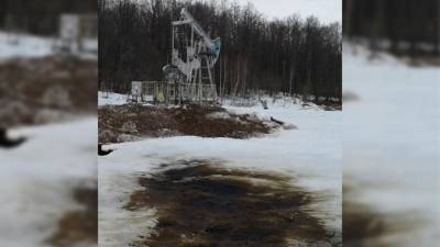 В одном из районов Татарстана произошел разлив нефтепродуктов
