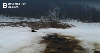 В одном из районов Татарстана произошел аварийный разлив нефтепродуктов