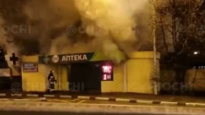Подозреваемых в поджоге трех аптек в Сочи задержали