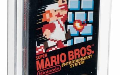 Копия игры Super Mario ушла с молотка за рекордную сумму