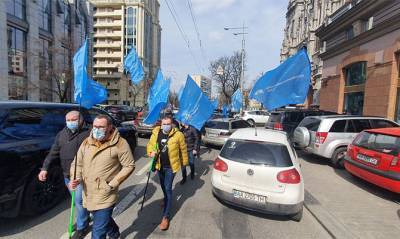 Молодежное крыло ОПЗЖ, «Патриоты - За Жизнь» и народные депутаты провели автопробег в поддержку «Партии Шария»