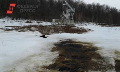 В Татарстане произошла утечка нефтепродуктов