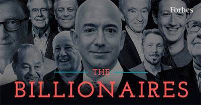 Forbes опубликовал новый рейтинг миллиардеров