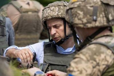 Зеленский заявил о гибели 10 украинских военных в Донбассе