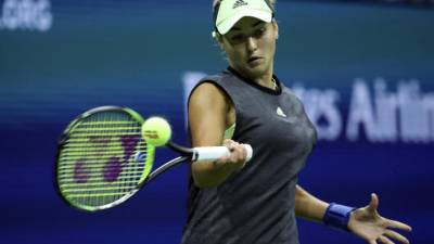 Россиянка Калинская не смогла выйти во второй круг турнира в Боготе
