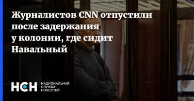 Журналистов CNN отпустили после задержания у колонии, где сидит Навальный