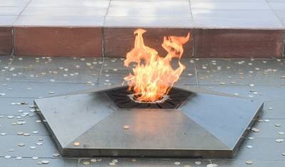 Жительница подмосковного Пушкино поджарила яичницу на Вечном огне
