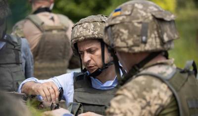 Владимир Зеленский сообщил о 10 погибших украинских военных в Донбассе за неделю